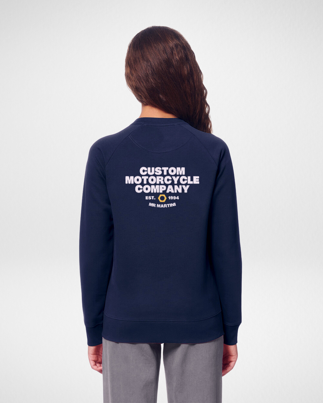 Company Crewneck - Blue Navy