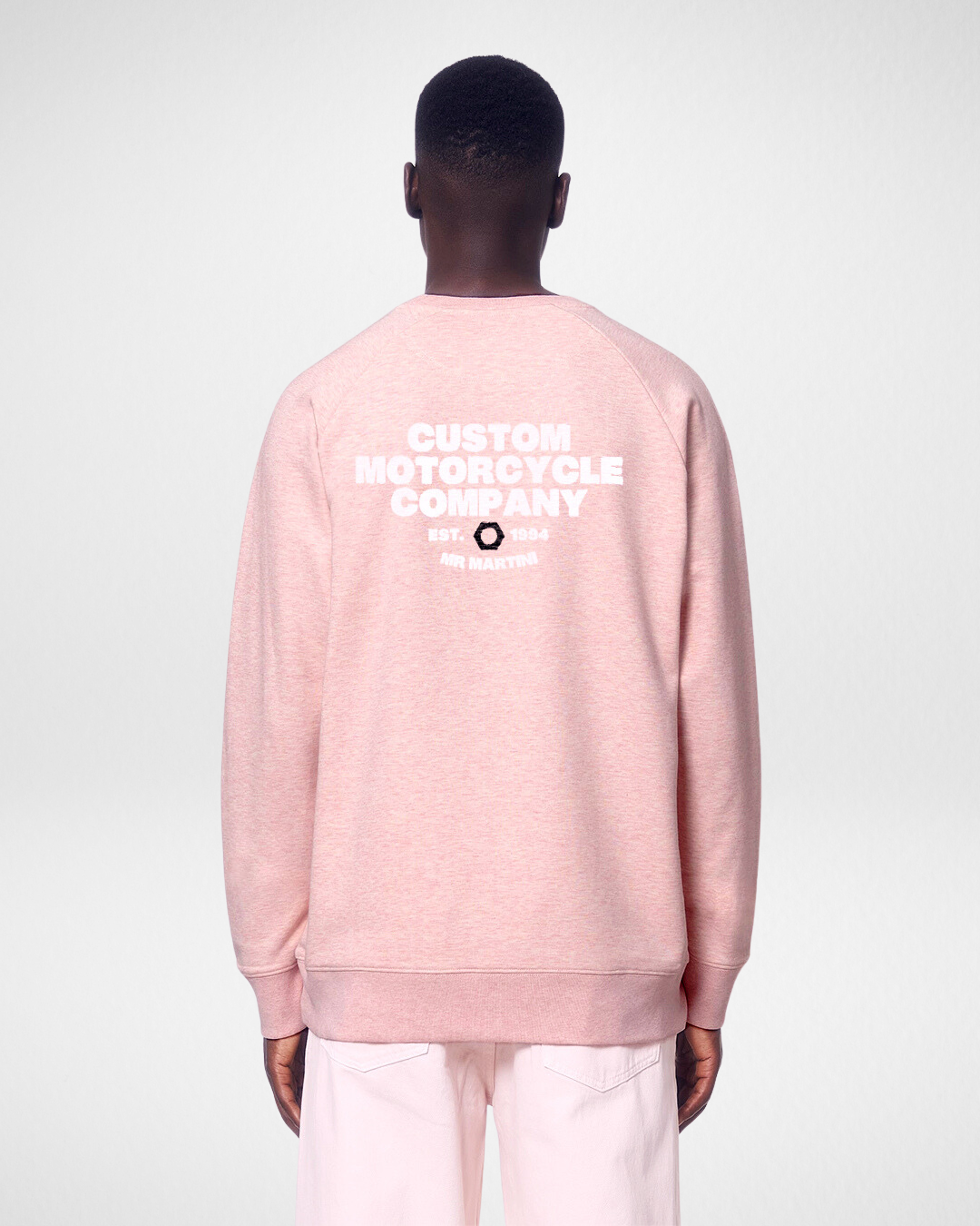 Company Crewneck - Heather Pink