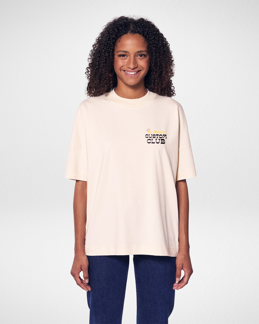 Custom Club Tee - White